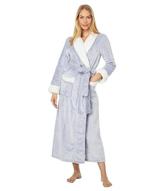 Frosted Sherpa Robe