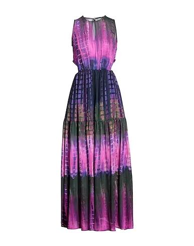 Fuchsia Cady Long dress