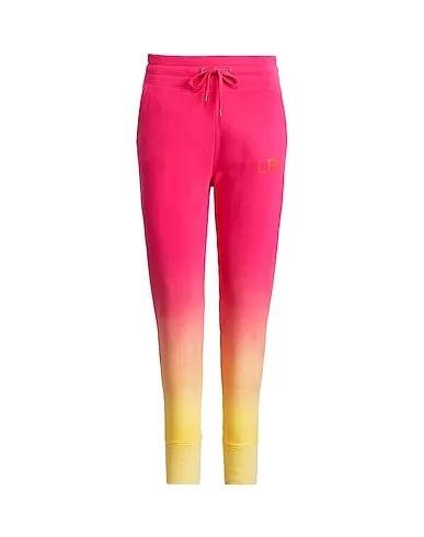 Fuchsia Casual pants DIP-DYED FRENCH TERRY SWEATPANT
