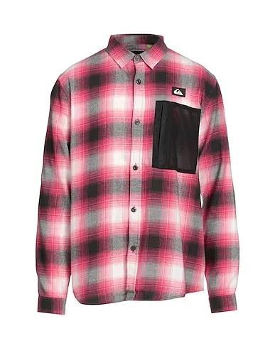 Fuchsia Checked shirt QS Camicia Night Hike LS Shirt
