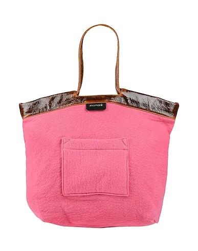 Fuchsia Flannel Handbag