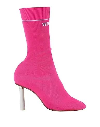 Fuchsia Jersey Ankle boot