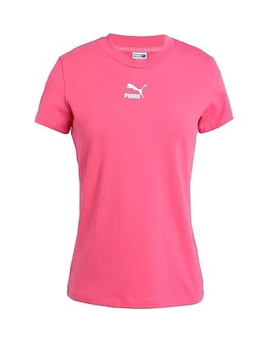 Fuchsia Jersey Basic T-shirt Classics Slim Tee