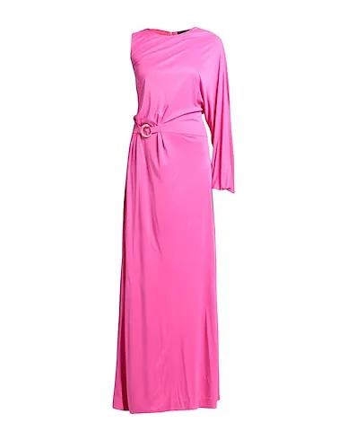 Fuchsia Jersey Long dress