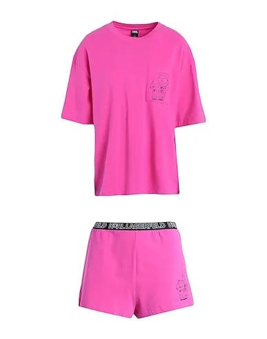 Fuchsia Jersey Sleepwear IKONIK 2.0 SHORT PJ SET
