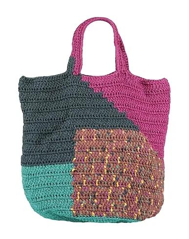 Fuchsia Knitted Handbag