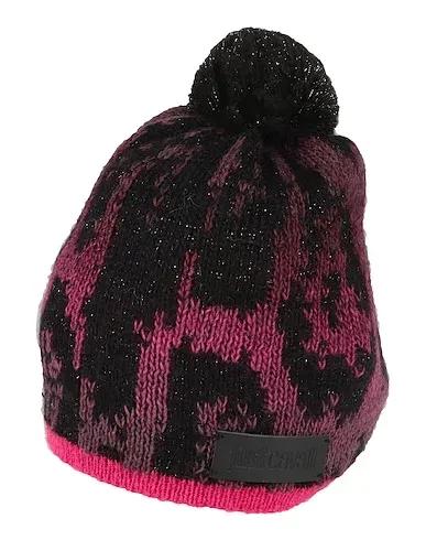 Fuchsia Knitted Hat