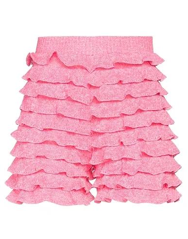 Fuchsia Knitted Shorts & Bermuda