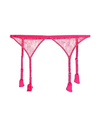 Fuchsia Lace Bustiers, corsets & Suspenders