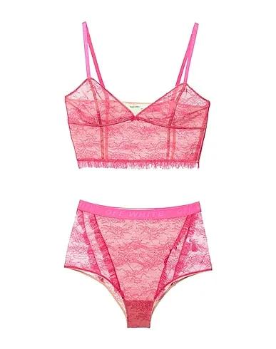 Fuchsia Lace Underwear set