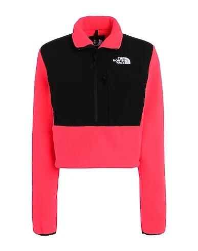 Fuchsia Pile Sweatshirt W CROP DENALI