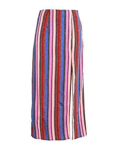 Fuchsia Plain weave Maxi Skirts