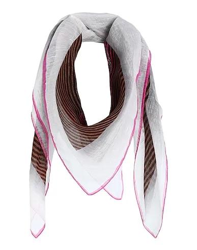 Fuchsia Plain weave Scarves and foulards