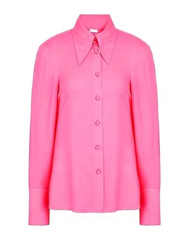Fuchsia Solid color shirts & blouses VISCOSE CHEMISIER
