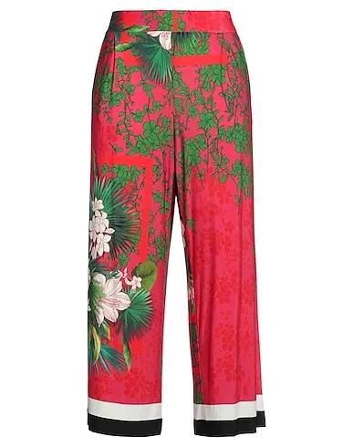 Fuchsia Synthetic fabric Casual pants