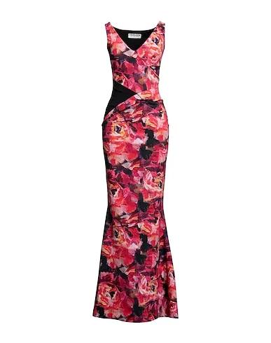 Fuchsia Synthetic fabric Long dress