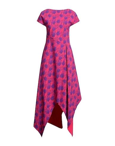 Fuchsia Synthetic fabric Long dress