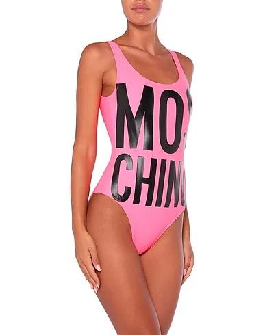 Fuchsia Synthetic fabric One-piece swimsuits