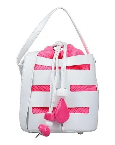 Fuchsia Techno fabric Handbag