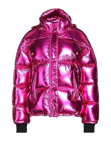 Fuchsia Techno fabric Shell  jacket