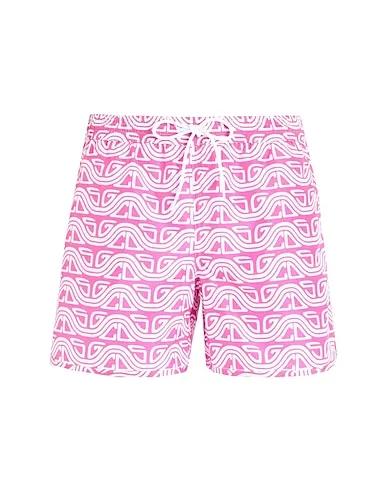 Fuchsia Techno fabric Swim shorts
