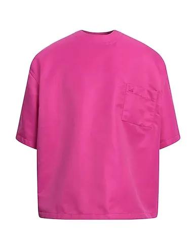 Fuchsia Techno fabric T-shirt