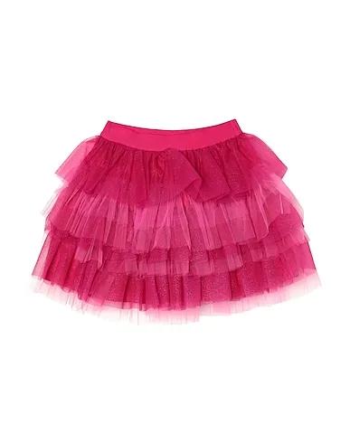Fuchsia Tulle Mini skirt
