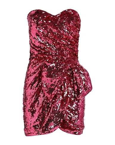 Fuchsia Tulle Sequin dress
