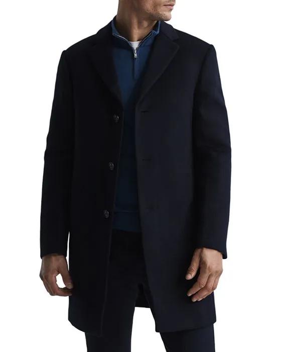 Gable Regular Fit Wool Overcoat