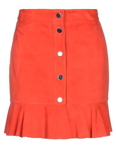 GANNI | Orange Women‘s Mini Skirt