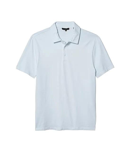 Garment Dye Short Sleeve Polo