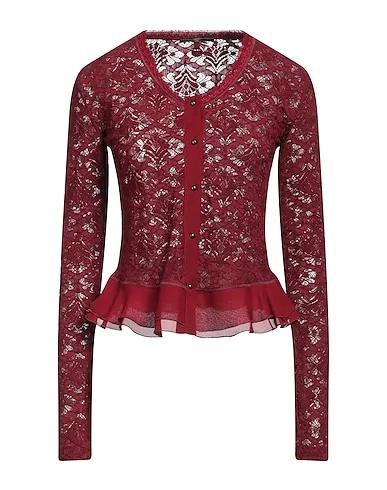 Garnet Crêpe Lace shirts & blouses