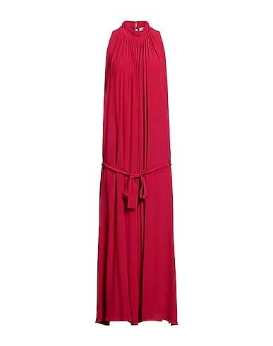 Garnet Crêpe Long dress
