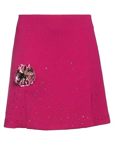 Garnet Crêpe Mini skirt