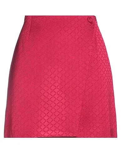 Garnet Jacquard Mini skirt