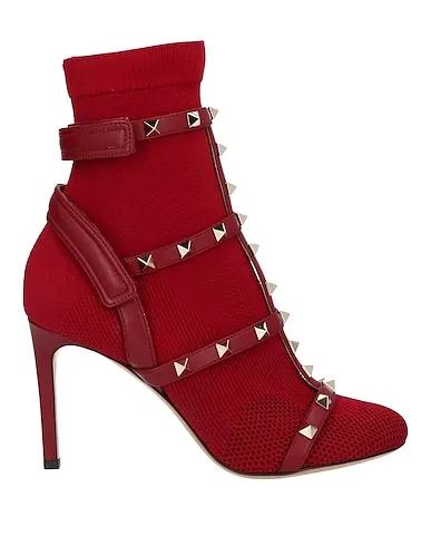 Garnet Knitted Ankle boot