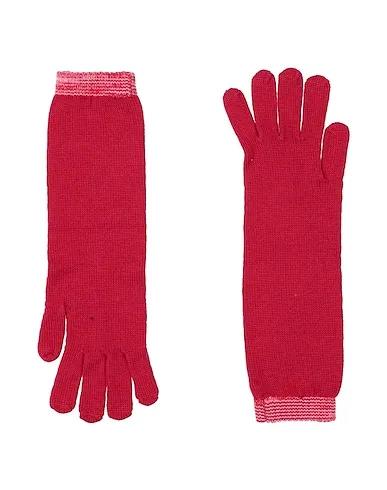 Garnet Knitted Gloves