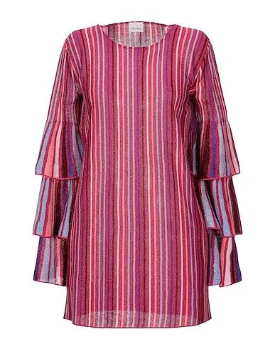 Garnet Knitted Short dress