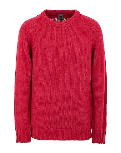Garnet Knitted Sweater RELAXED RAGLAN CREW-NECK
