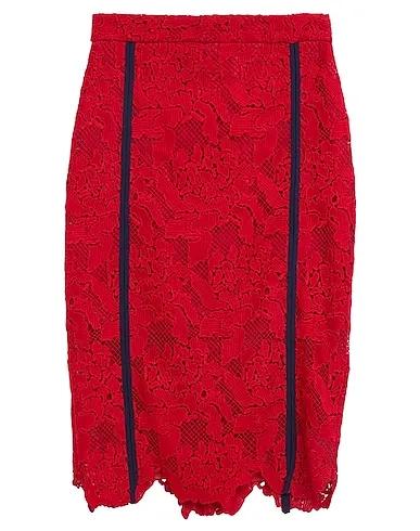 Garnet Lace Midi skirt