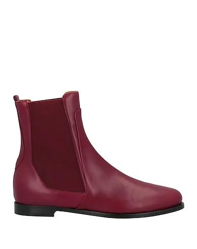 Garnet Leather Ankle boot