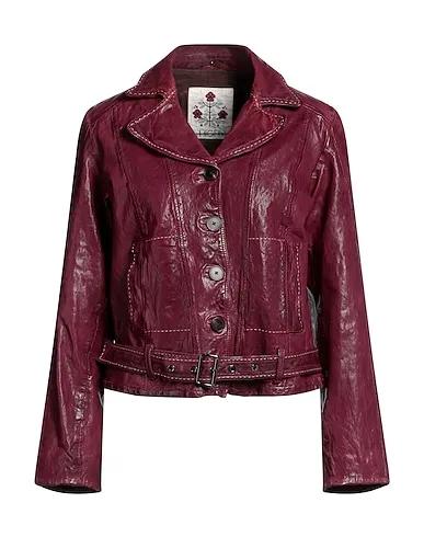 Garnet Leather Jacket