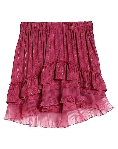Garnet Organza Mini skirt