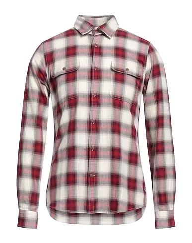 Garnet Plain weave Checked shirt