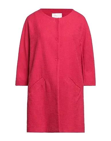 Garnet Plain weave Full-length jacket