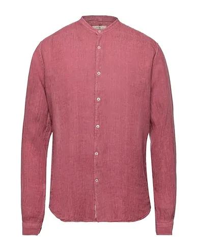 Garnet Plain weave Linen shirt