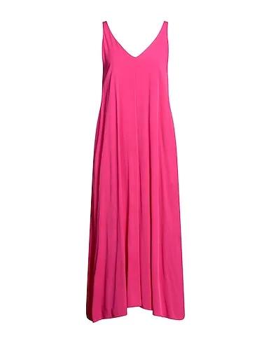 Garnet Plain weave Midi dress
