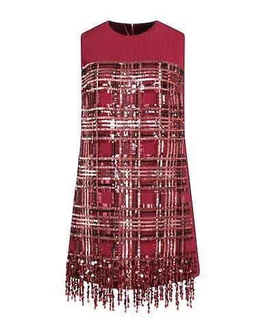 Garnet Plain weave Sequin dress