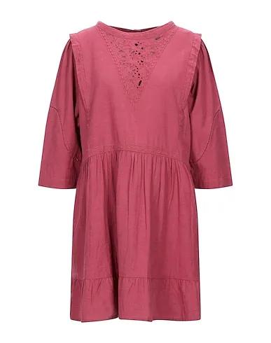 Garnet Plain weave Short dress