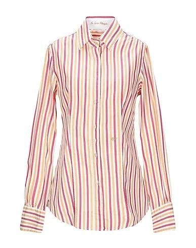 Garnet Plain weave Striped shirt